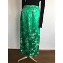 Buy Attico Silk maxi skirt online
