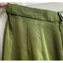 Silk large pants Balmain - Vintage