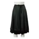 Silk mid-length skirt Chloé
