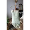 Silk mid-length dress Dior - Vintage
