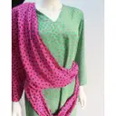Buy Lanvin Silk mid-length dress online - Vintage