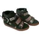 Green Suede Trainers Toga Pulla