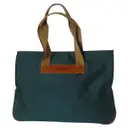 Green Synthetic Handbag Lancel