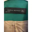 Buy Zara Green Synthetic Jacket online