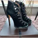 Buy Alaïa Velvet boots online