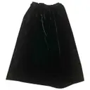 Velvet mid-length skirt Masscob