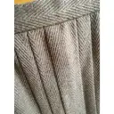 Buy Valentino Garavani Wool maxi skirt online - Vintage
