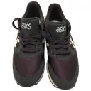 Cloth low trainers Asics
