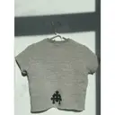 Buy Chrome Hearts Grey Cotton Top online