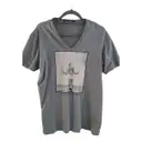 Grey Cotton T-shirt Dolce & Gabbana
