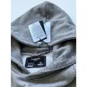 Grey Cotton Knitwear & Sweatshirt Domrebel