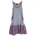 Grey Cotton Dress Marc by Marc Jacobs