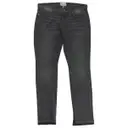 Grey Cotton - elasthane Jeans Current Elliott