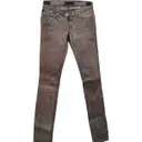 Grey Cotton - elasthane Jeans Rock & Republic De Victoria Beckham