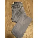 Grey Cotton - elasthane Jeans Pop Acne Studios