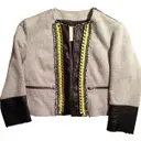 Grey Cotton Jacket MSGM