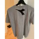 Buy MSGM Grey Cotton T-shirt online