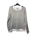 Grey Cotton Top T by Alexander Wang