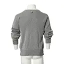 Thom Browne Grey Cotton Knitwear & Sweatshirt for sale