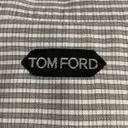Grey Cotton T-shirt Tom Ford
