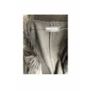 Grey Fur Jacket Fabiana Filippi