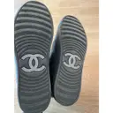 Ankle Strap leather trainers Chanel