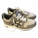 Leather trainers Asics