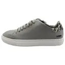 Leather low trainers Axel Arigato