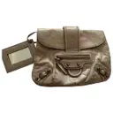 Leather clutch bag Balenciaga
