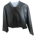 Leather short vest Brunello Cucinelli