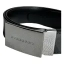 Leather belt Burberry