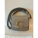 C leather mini bag Chloé