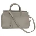 Cabas Rive Gauche leather handbag Saint Laurent