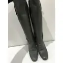 Leather riding boots Chloé