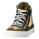 Coby leather trainers Giuseppe Zanotti