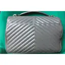 Buy Saint Laurent Collége monogramme leather handbag online