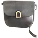 Leather crossbody bag Delvaux - Vintage