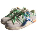 Dunk Low leather low trainers Nike x Off-White