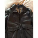 Leather jacket Garrett Leight