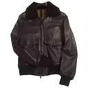 Leather jacket Garrett Leight