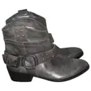 Leather western boots Janet & Janet
