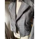 Leather biker jacket Jean Paul Gaultier