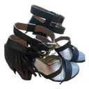 Leather sandals Laurence Dacade