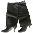 Leather boots Marc Jacobs