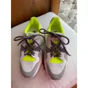 Leather trainers MM6