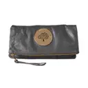 Leather clutch bag Mulberry