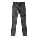 Leather slim pants PARKER NY