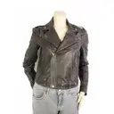 Leather biker jacket Pierre Balmain - Vintage