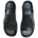 Leather sandals Pollini