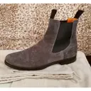 Luxury Santoni Boots Men